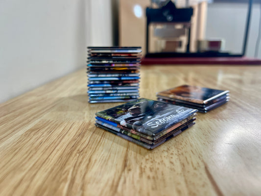 Custom Photo Magnets-"Mini Short Stack" Set of 4 (2x2 Individual Prints)